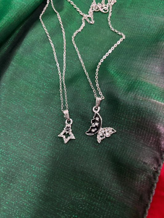 Buy Celestial Spark Pendant Set